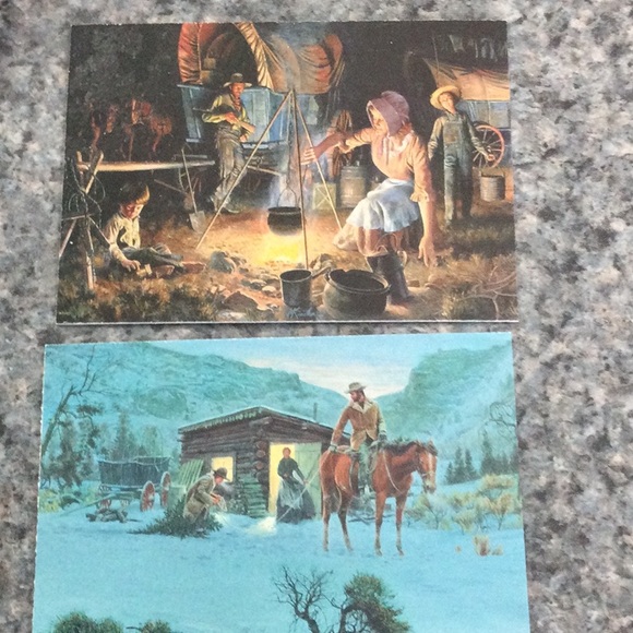 3 sets Wild West trading cards. Art of Mort Kunstler. 1996 - Picture 6 of 11